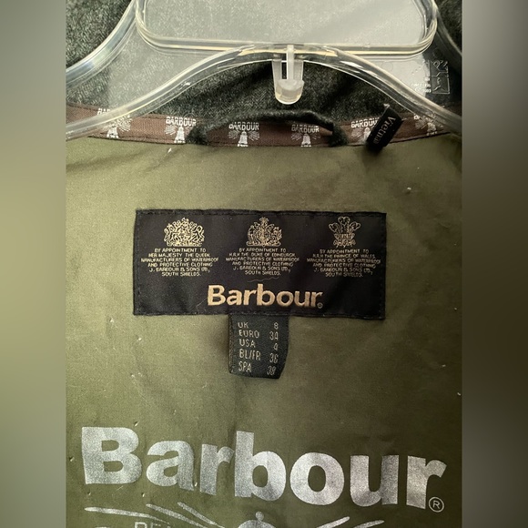 Barbour Foreland Quilt Coat Size 4 - Picture 4 of 6